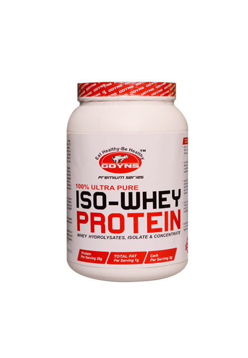 GDYNS 100 % Ultra Pure ISO-Whey Protein 2lbs(908g)